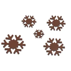 Chocolate Mould; Snowflakes